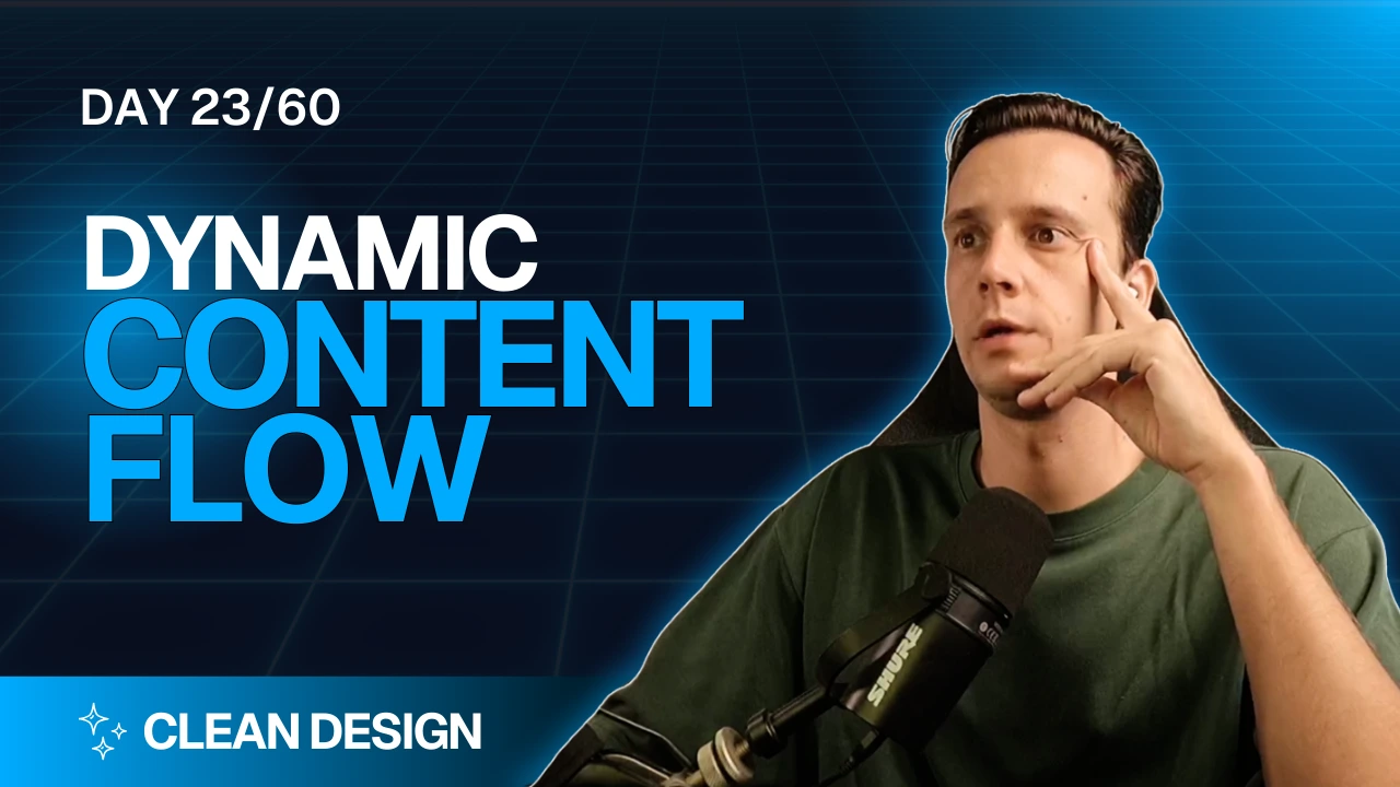Homepage Cleanup & Dynamic Content Loading - Day 23