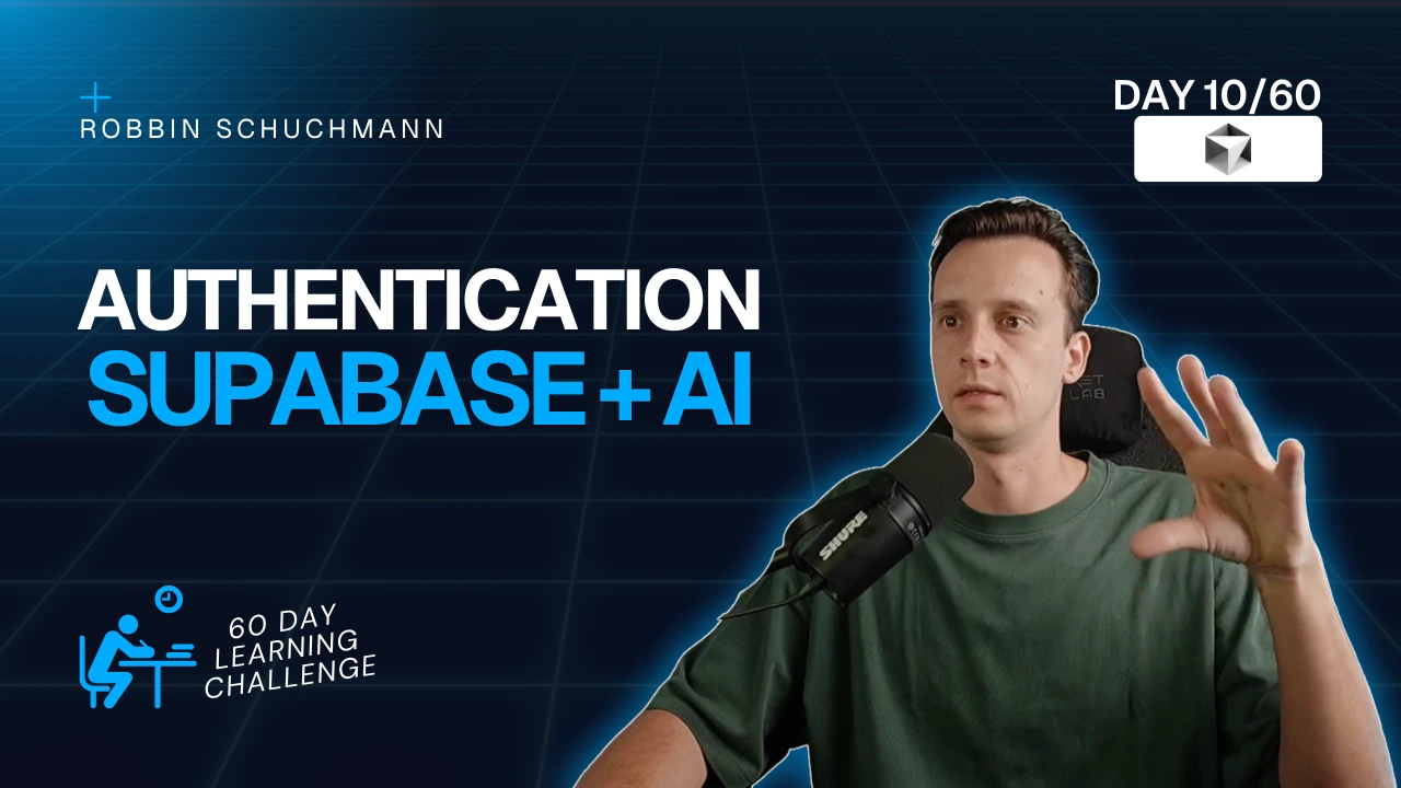 How to Set Up Authentication with Supabase using Cursor AI - Building in Public Day 10