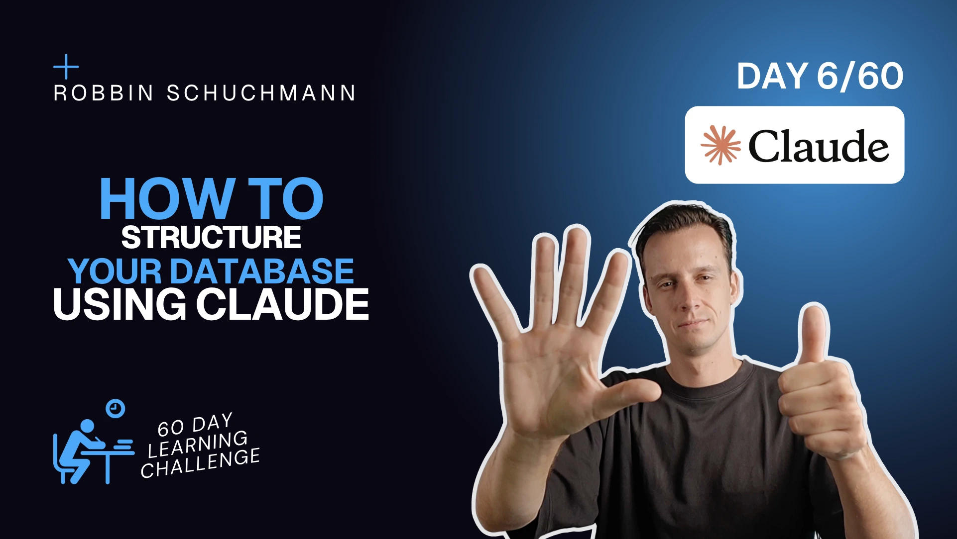 How to map out your database using Claude - Learning in Public day 6